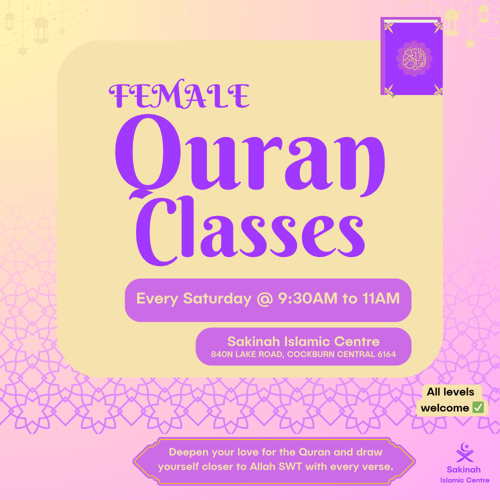Female Adult Quran Classes