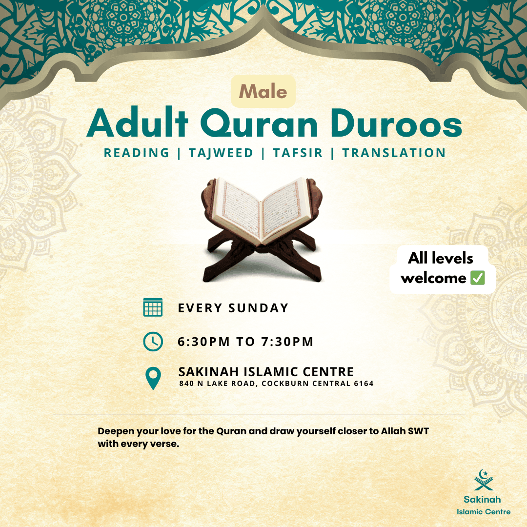 Male Adult Quran Classes